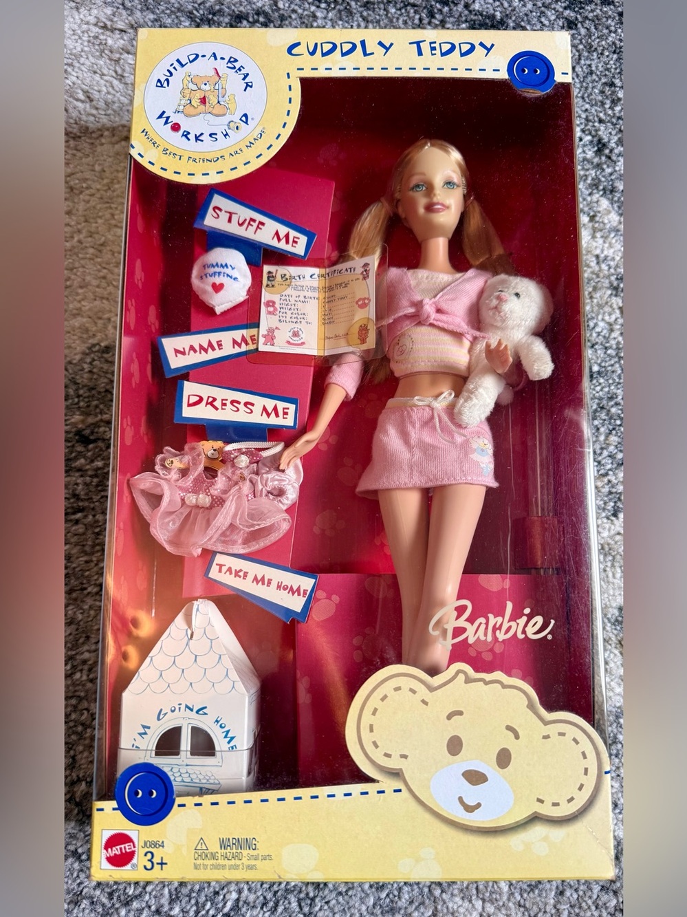Mattel Barbie x Build-A-Bear Cuddly Teddy